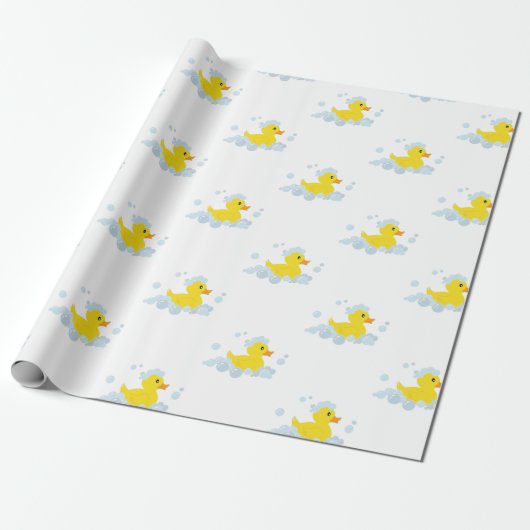 Gummi Duck Geschenkpapier (Ungerollt)