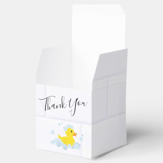 Gummi Duck Geschenkschachtel (Geöffnet)