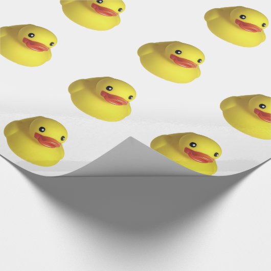 Gummi Duck Gift Wrap Geschenkpapier (Ecke)