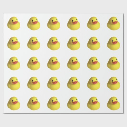 Gummi Duck Gift Wrap Geschenkpapier (Flach)