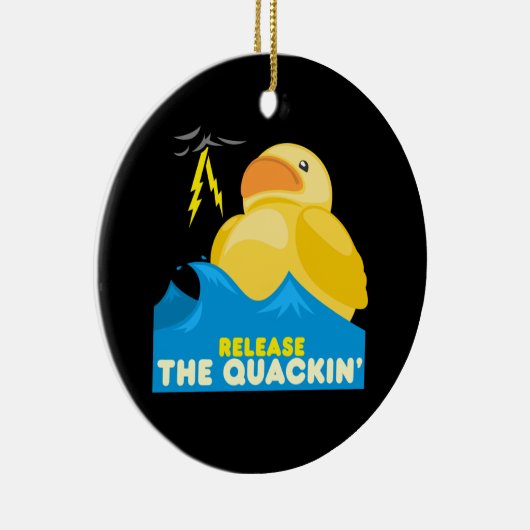 Gummi Duck Keramik Ornament (Rechts)