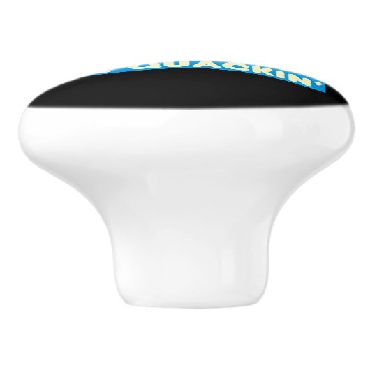 Gummi Duck Keramikknauf (Seitenansicht)