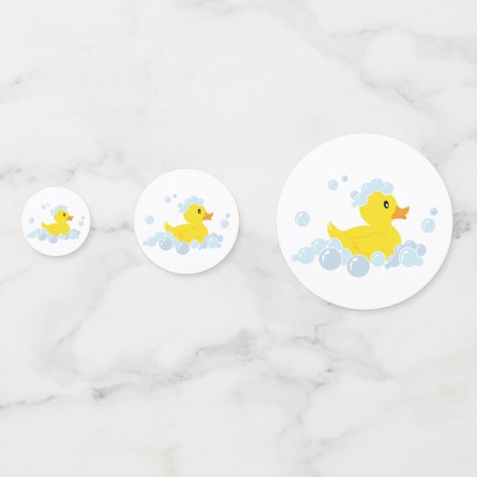 Gummi Duck Konfetti (Vorderseiten)