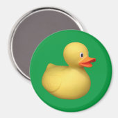 Gummi Duck Magnet (Vorderseite/Rückseite)
