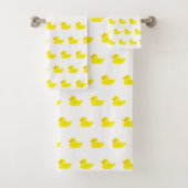 Gummi Duck Malerei Badehandtuch Set (Insitu)