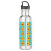 Gummi Duck Muster Blau Print Water Flasche Edelstahlflasche (Rückseite)