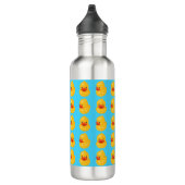 Gummi Duck Muster Blau Print Water Flasche Edelstahlflasche (Rechts)