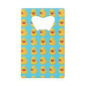 Gummi Duck Muster Blue Print Flasche Öffnung Geldbeutel Flaschenöffner (Rückseite)