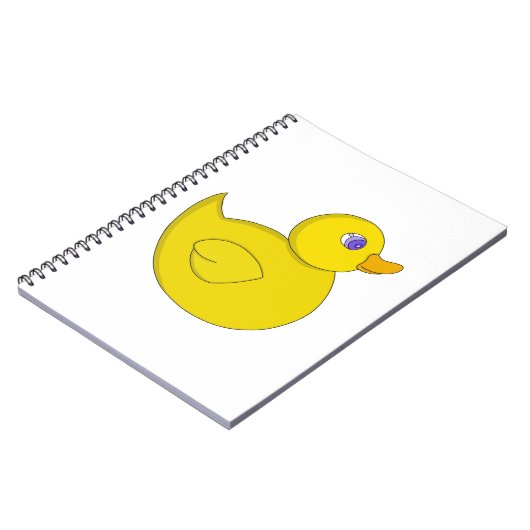 Gummi Duck Notizblock (Linke Seite)