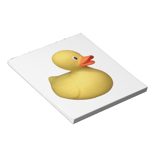 Gummi Duck Notizblock (angewinkelt)