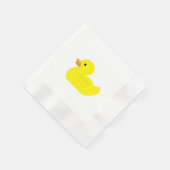 Gummi Duck Party Serviette (Ecke)