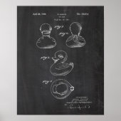Gummi Duck Patent Poster (Vorne)