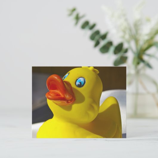 Gummi Duck Postkarte (Stehend Vorderseite)