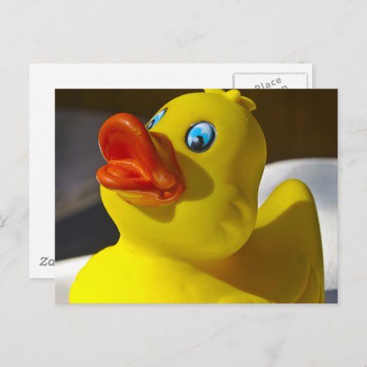 Gummi Duck Postkarte (Vorne/Hinten)