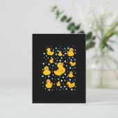 Gummi Duck Print Einladung (Stehend Vorderseite)