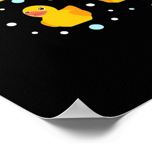 Gummi Duck Print Poster (Ecke)