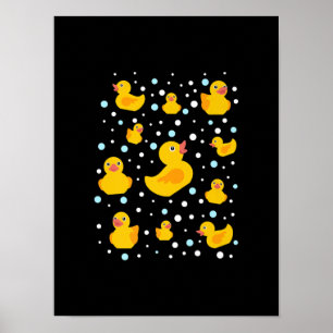 Gummi Duck Print Poster