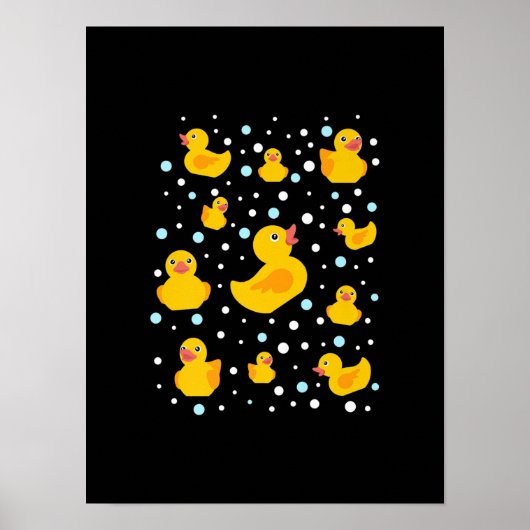Gummi Duck Print Poster (Vorne)