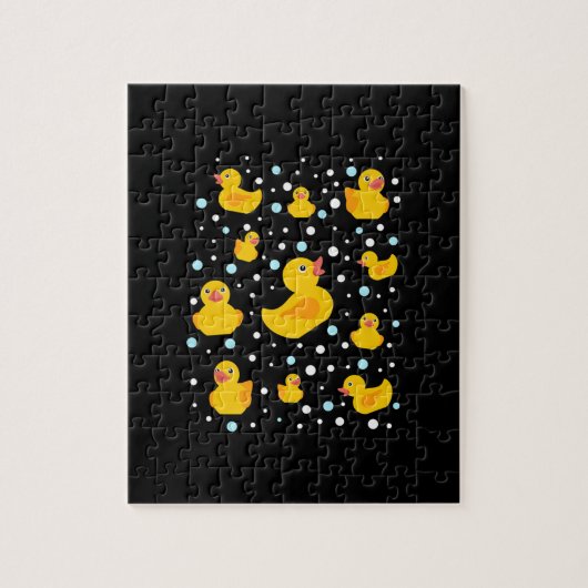 Gummi Duck Print Puzzle (Vertikal)
