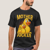 Gummi Duck Rude und Sarcasm Pun T-Shirt (Vorderseite)