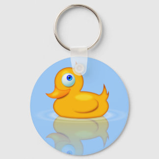 Gummi Duck Schlüsselanhänger