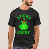 Gummi Duck Sonnenbrille Vier Leaf C Lucky Ducky 1 T-Shirt (Vorderseite)