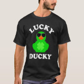 Gummi Duck Sonnenbrille Vier Leaf C Lucky Ducky 3 T-Shirt (Vorderseite)