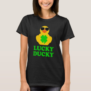Gummi Duck Sonnenbrille Vier Leaf C St Patrick's D T-Shirt