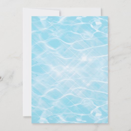 Gummi Duck Splish Splash Babydusche Einladung (Rückseite)