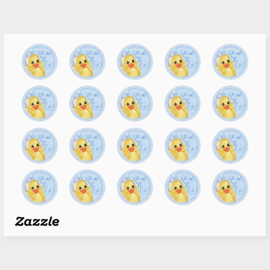 Gummi Duck Sticker (Blatt)
