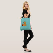 Gummi Duck Tote Bag - Spielspass und Spaß Tasche (Am Model)