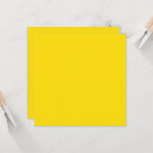 Gummi Duck Toy Gelbe Herbstfall Solid Farbe Karte (Vorderseite/Rückseite Beispiel)