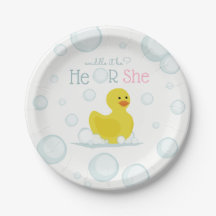 Gummi Duck Waddle Es ist Baby Gender Reveal