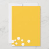 Gummi Duck Wasserfarbene Blush Babydusche Einladung (Rückseite)