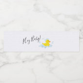 Gummi Duck Wasserflaschenetikett (Einzelnes Label)