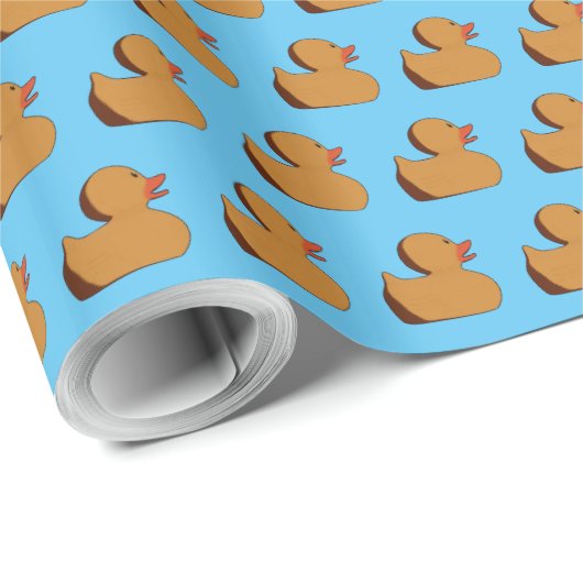 Gummi Duck Wrapping Paper Geschenkpapier (Rolleneckpunkt)