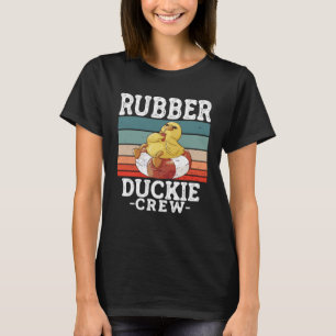 Gummi Duck Yellow Duckie Crew Bath Ducks Duckling T-Shirt