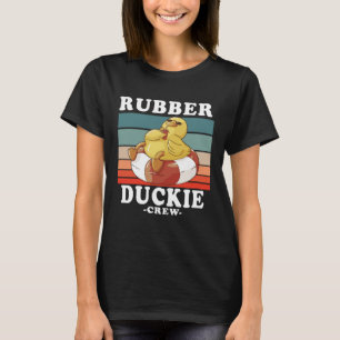 Gummi Duck Yellow Duckie Crew Bath Ducks Duckling T-Shirt