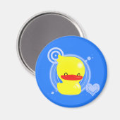 Gummi Duckie - Magnet (Vorderseite/Rückseite)