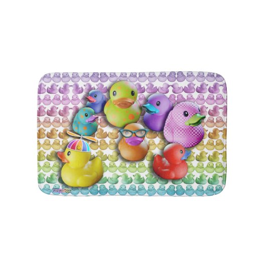 GUMMI DUCKIES BADEMATTE (Vorderseite)