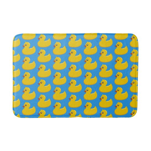 Gummi Duckies Pattern Badematte (Vorderseite)