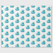 Gummi Duckies Wrapping Paper Geschenkpapier (Flach)
