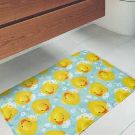 Gummi Ducks Bath Pattern Badematte