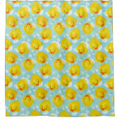 Gummi Ducks Bath Pattern Duschvorhang (Vorderseite)