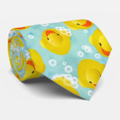 Gummi Ducks Bath Pattern Krawatte (Gerollt)