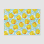 Gummi Ducks Bath Pattern Seidenpapier (Vorderseite)