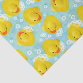 Gummi Ducks Bath Pattern Seidenpapier (Ausschnitt)