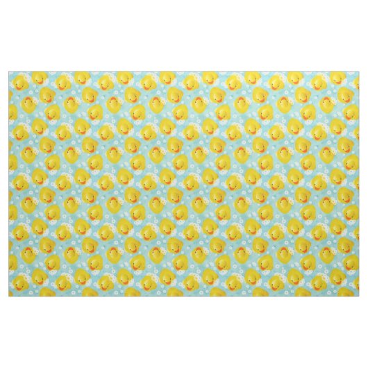 Gummi Ducks Bath Pattern Stoff (Fat Quarter (45,7 x 55,9 cm))