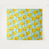 Gummi Ducks Bath Pattern Wandteppich (Vorderseite (Horizontal))