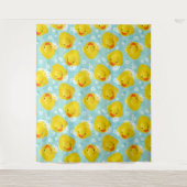 Gummi Ducks Bath Pattern Wandteppich (Vorderseite)